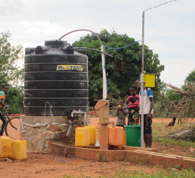 Neuer Brunnen Salvatorianer Kongo