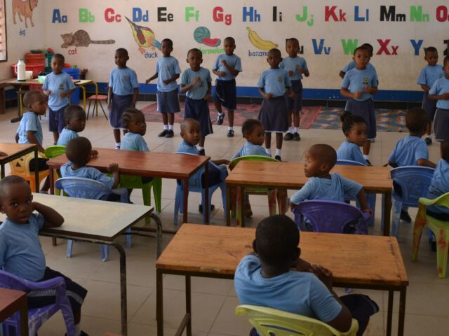 Vorschule der Salvatorianer in Tansania
